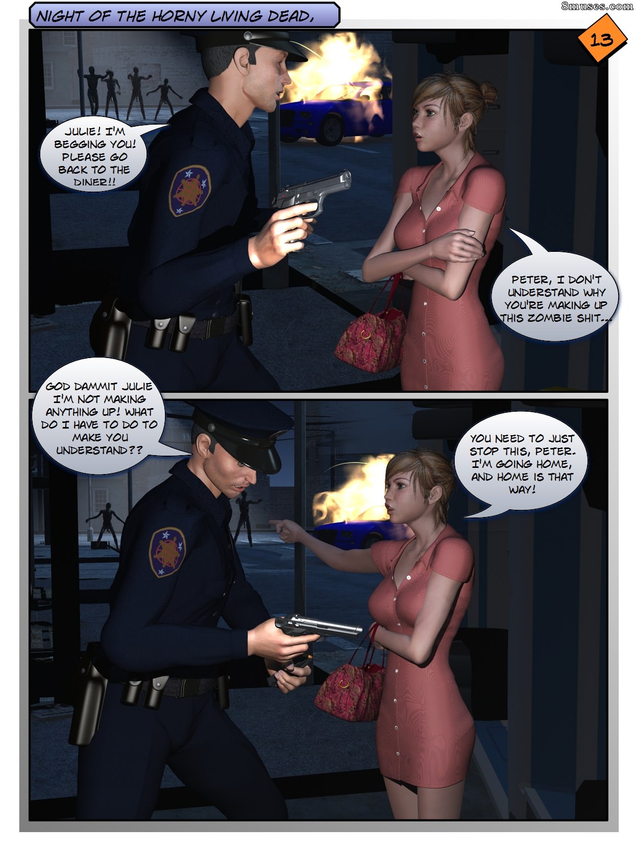 Xtreme3D Comics - Night of the Horny Living Dead - Page 13