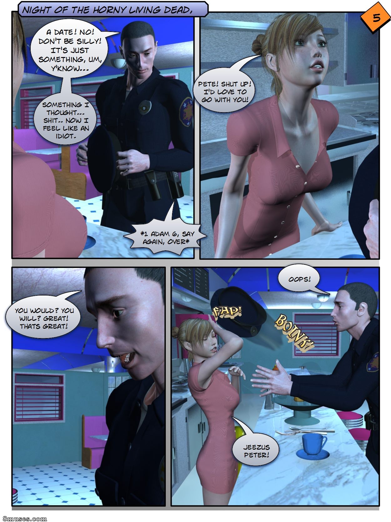 Xtreme3D Comics - Night of the Horny Living Dead - Page 5