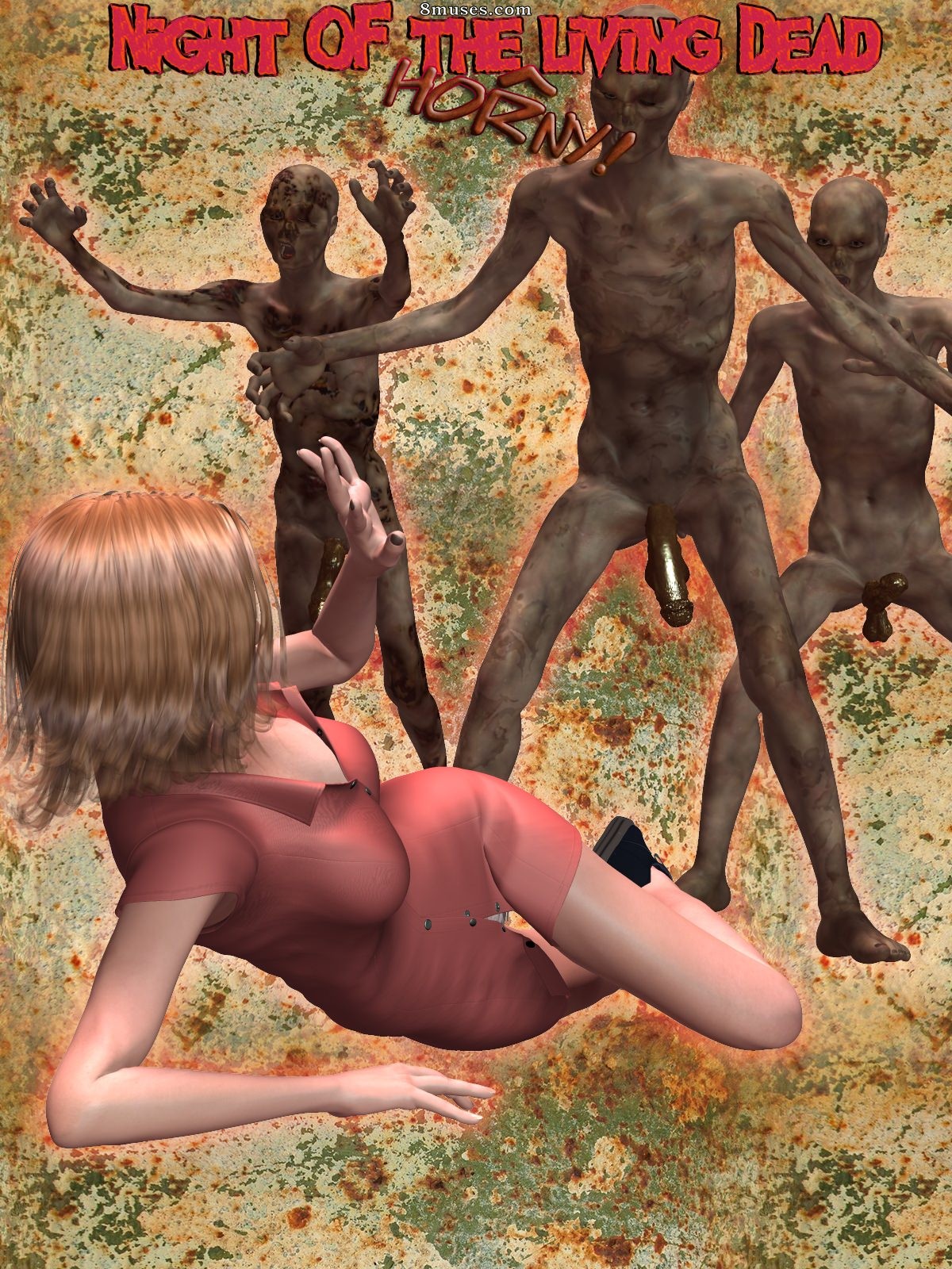 Xtreme3D Comics - Night of the Horny Living Dead - Page 1