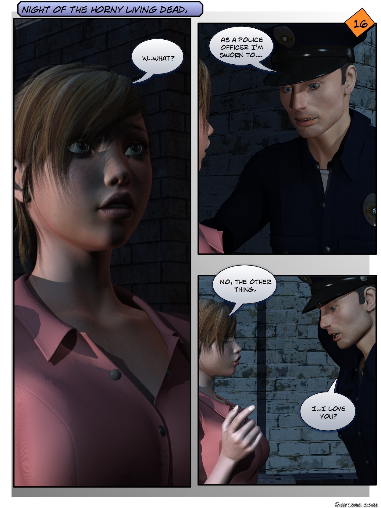 Xtreme3D Comics - Night of the Horny Living Dead - Page 16