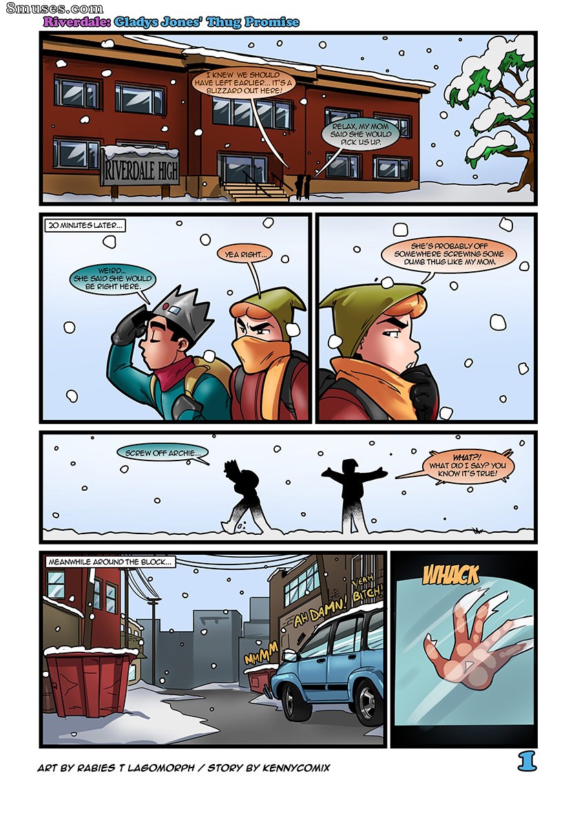KennyComix - Riverdale - Gladys Jones - Thug Promise - Page 1