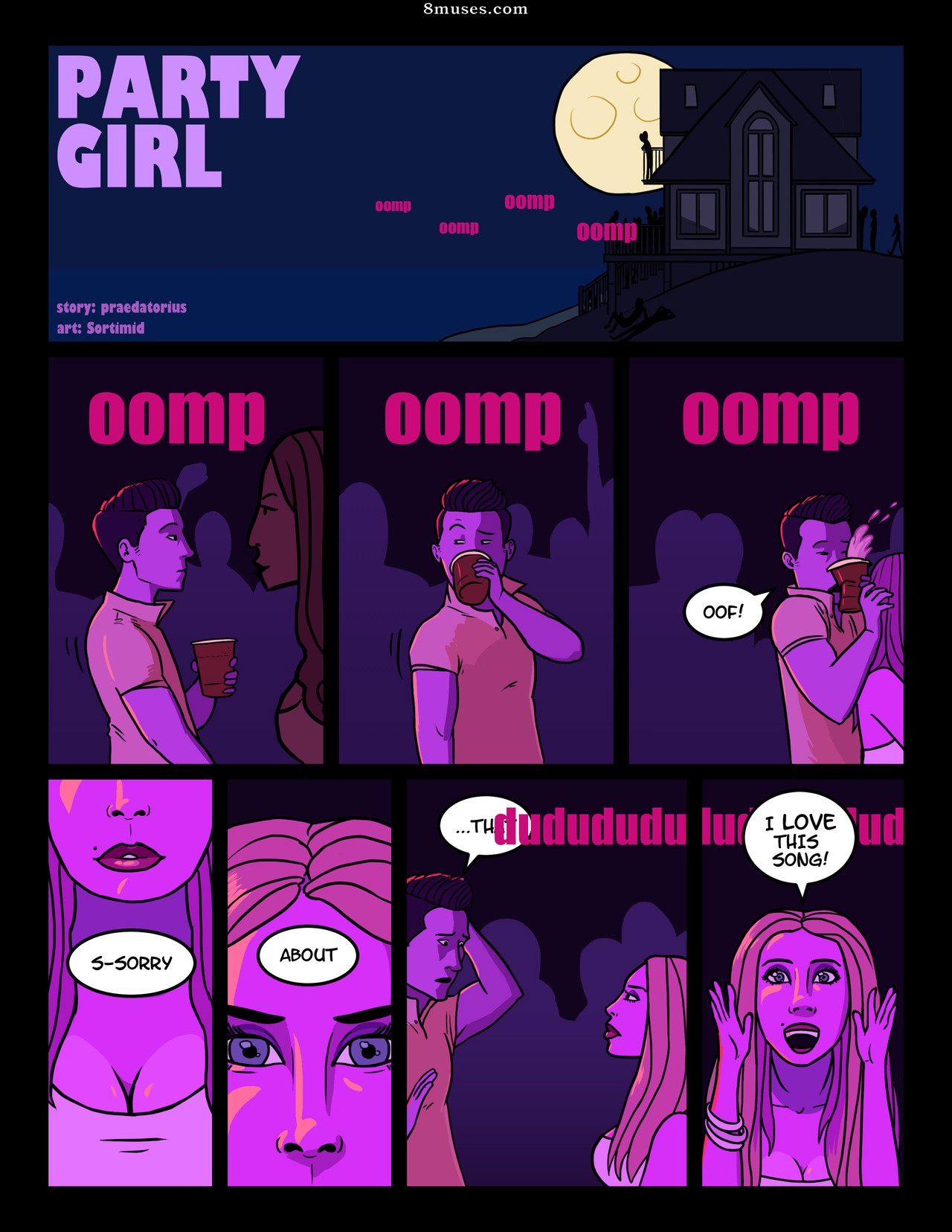 Sortimid - Party Girl - Page 1