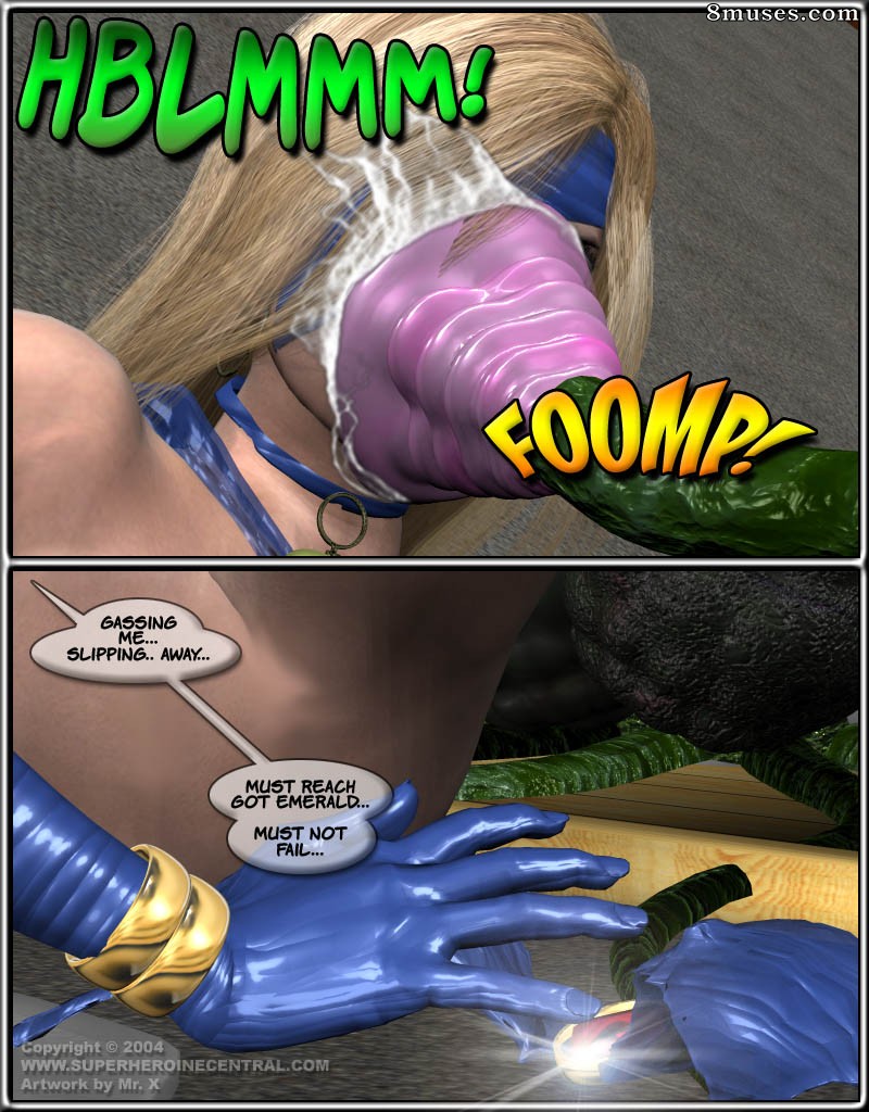 Superheroine Central Comics - Got Gal contre les hommes-poissons des profondeurs - Page 135