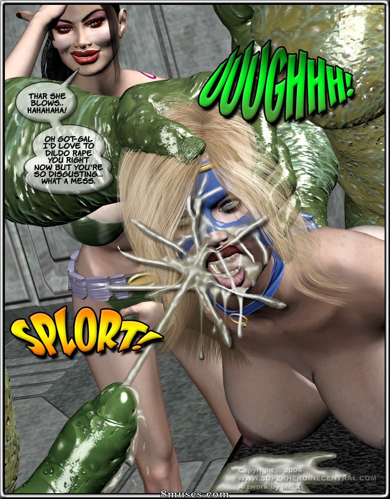 Superheroine Central Comics - Got Gal vs Os peixes-homens das profundezas - Página 161