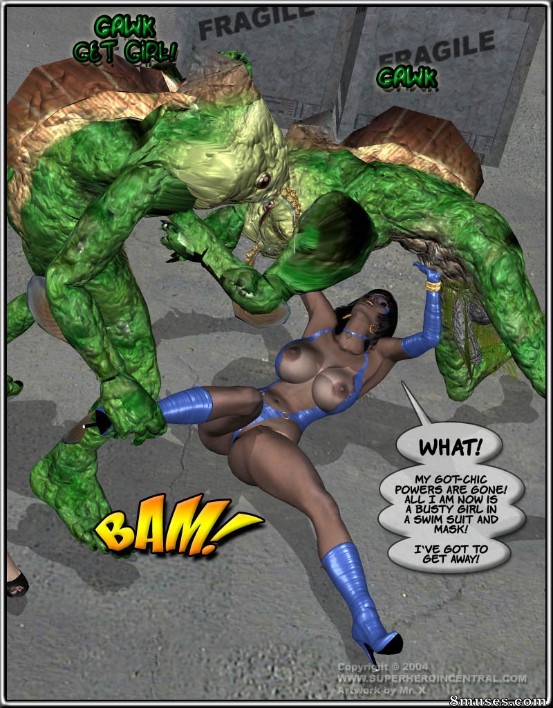 Superheroine Central Comics - Got Gal vs The Fishmen from the Deep - Page 29