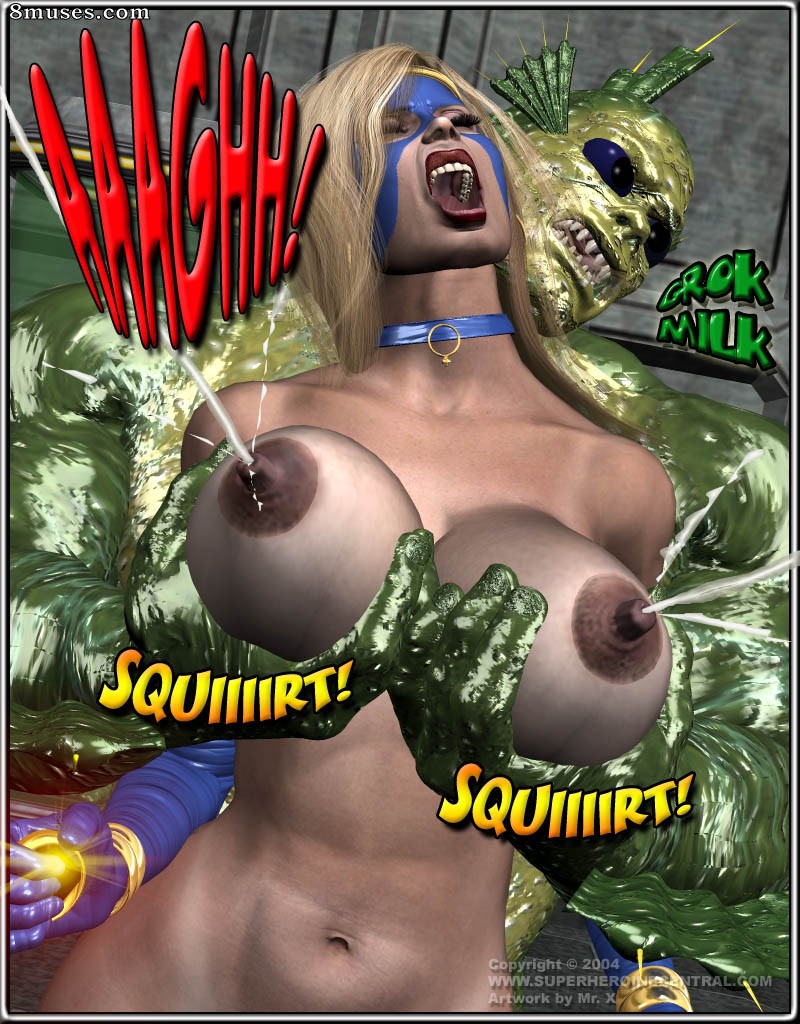 Superheroine Central Comics - Chica Got vs Los hombres pez del abismo - Página 205