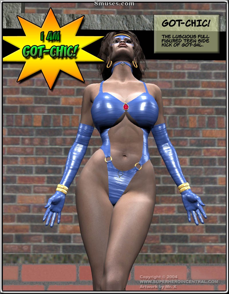 Superheroine Central Comics - Got Gal contre les hommes-poissons des profondeurs - Page 16