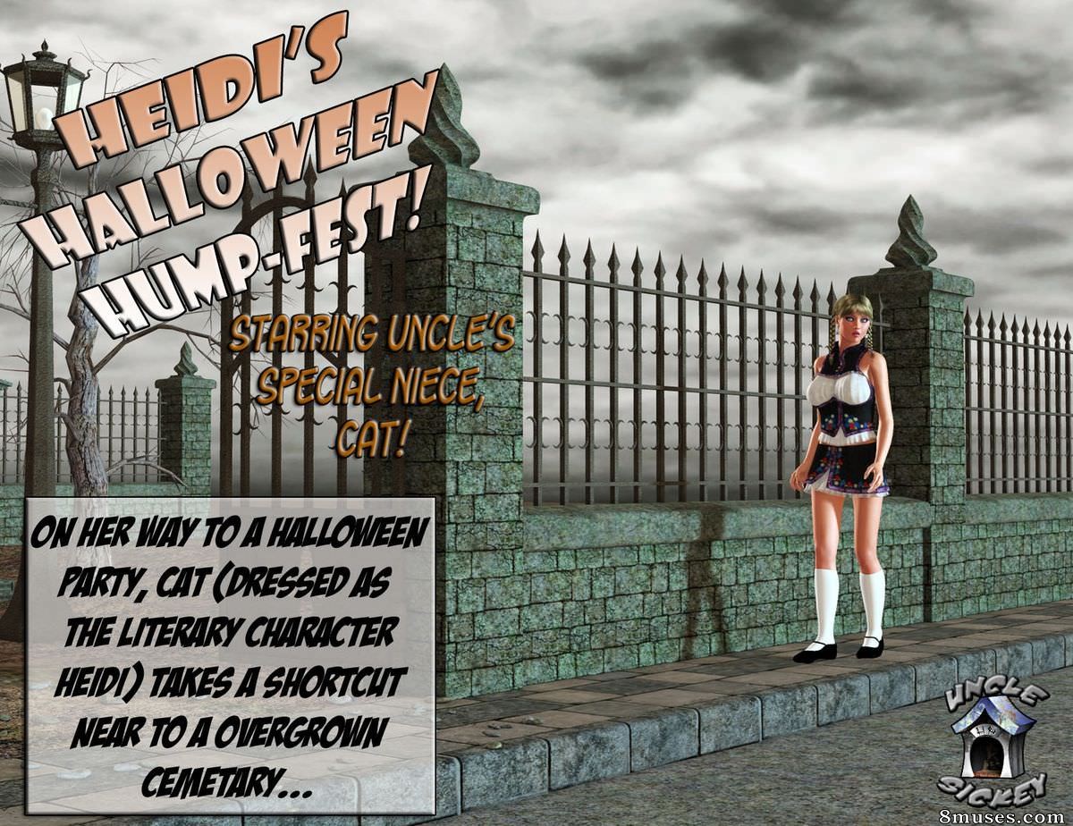 UncleSickey - Heidis Halloween Hump-Fest - Page 1