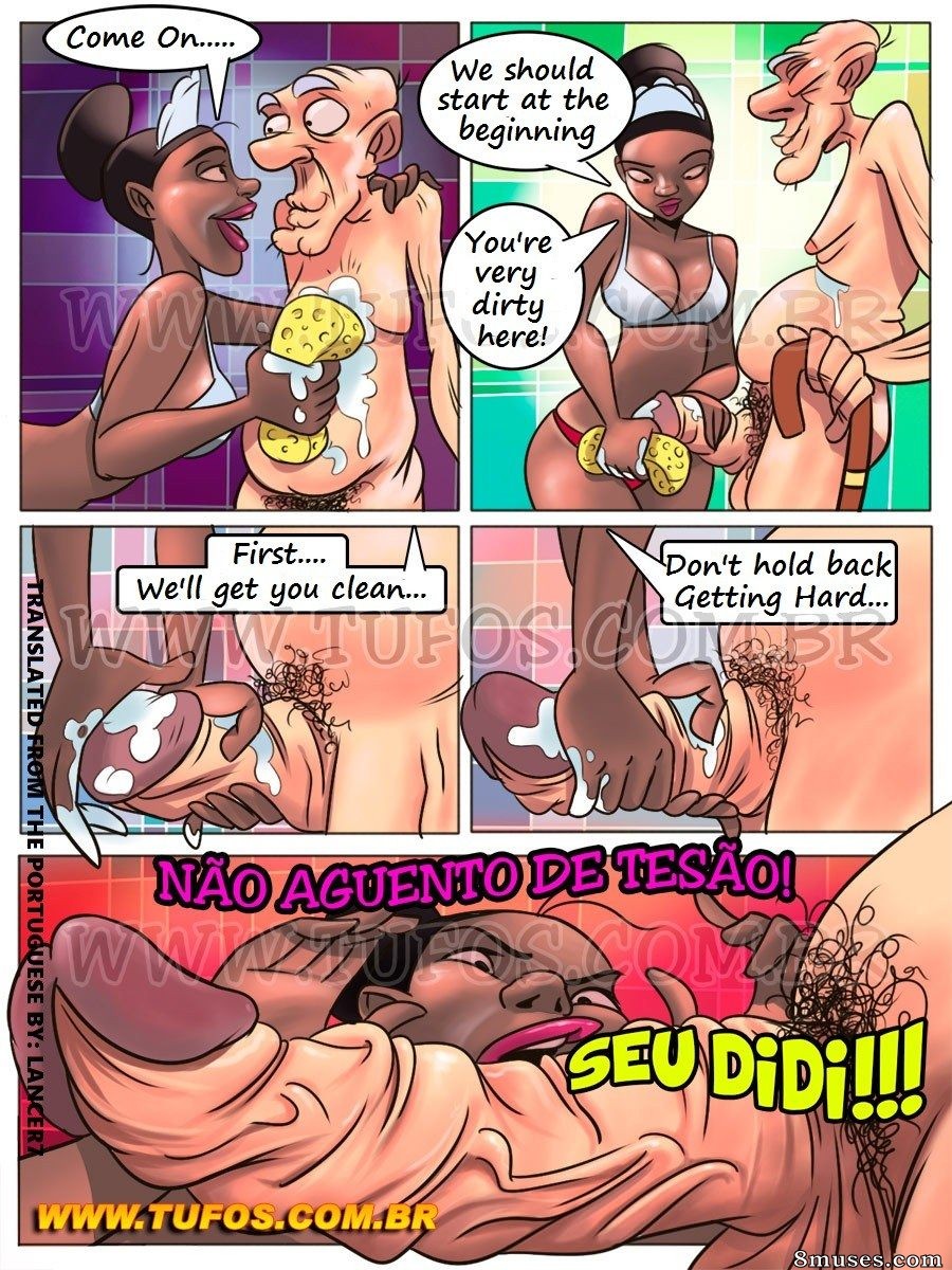 Familia Sacana - English - Family Sacana 07 - Giving Grandpa a Bath - Page 7