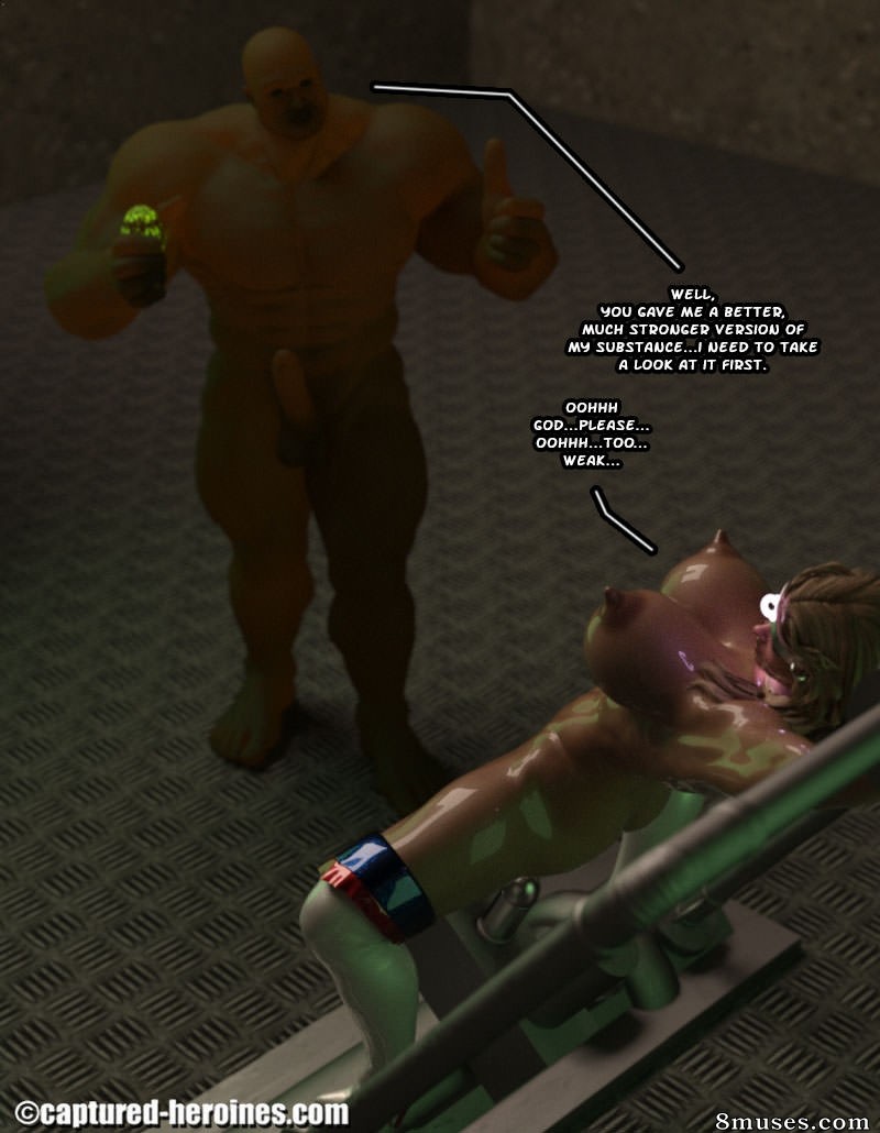 Captured-Heroines Comics - Powerwoman contre le Dr Chemoil - Page 60