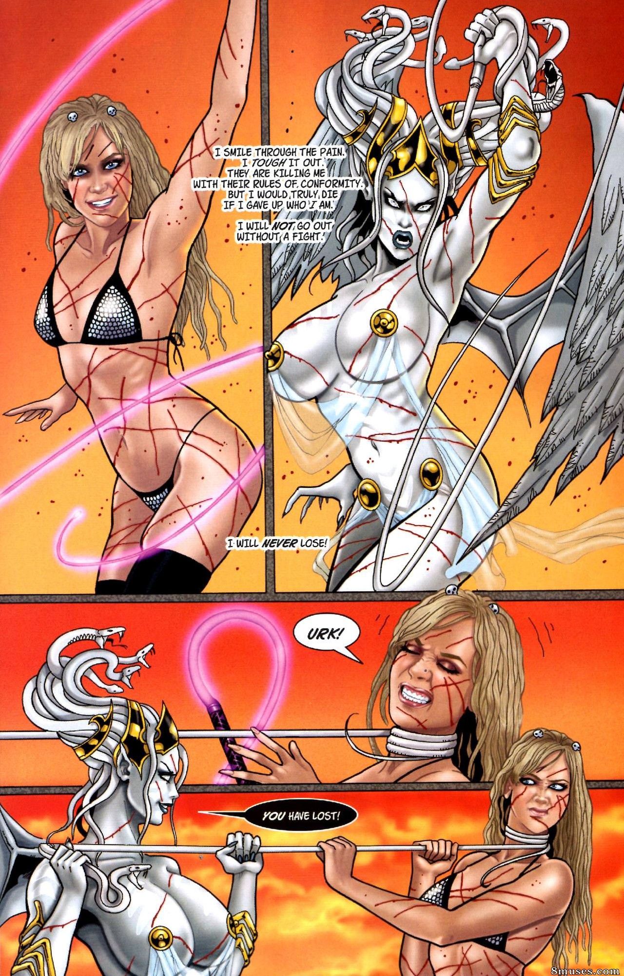 BroadSword Comics - Tarot - Witch of the Black Rose 059 - Page 19