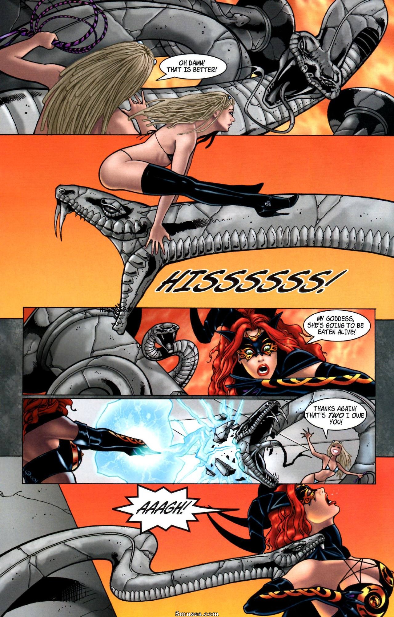 BroadSword Comics - Tarot - Witch of the Black Rose 059 - Page 12