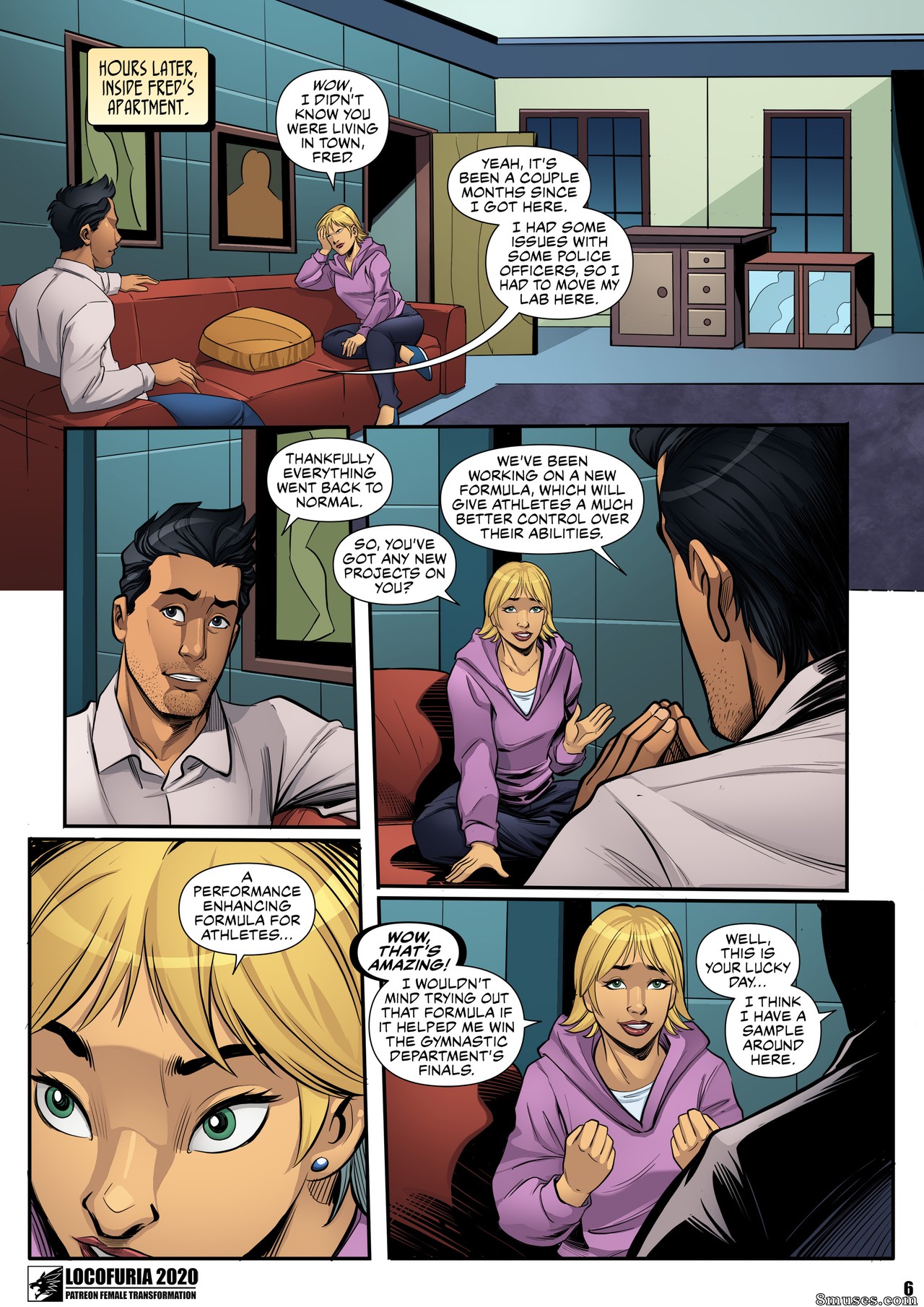 Locofuria Comics - Gymcat - Page 9