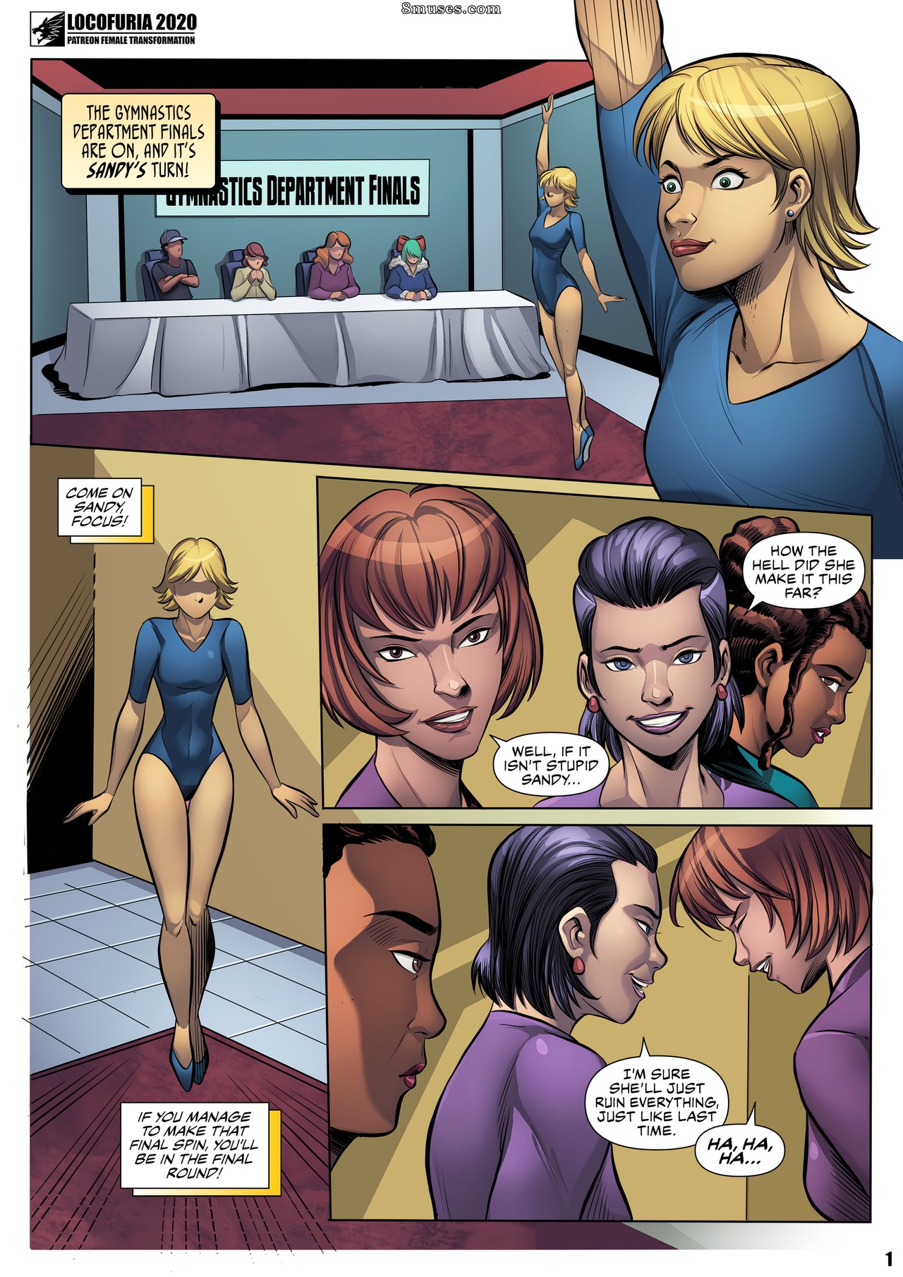 Locofuria Comics - Gymcat - Page 4