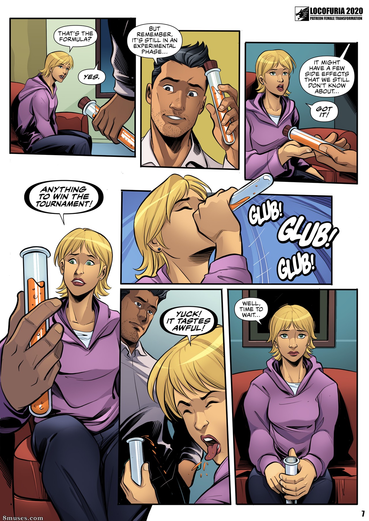 Locofuria Comics - Gymcat - Page 10