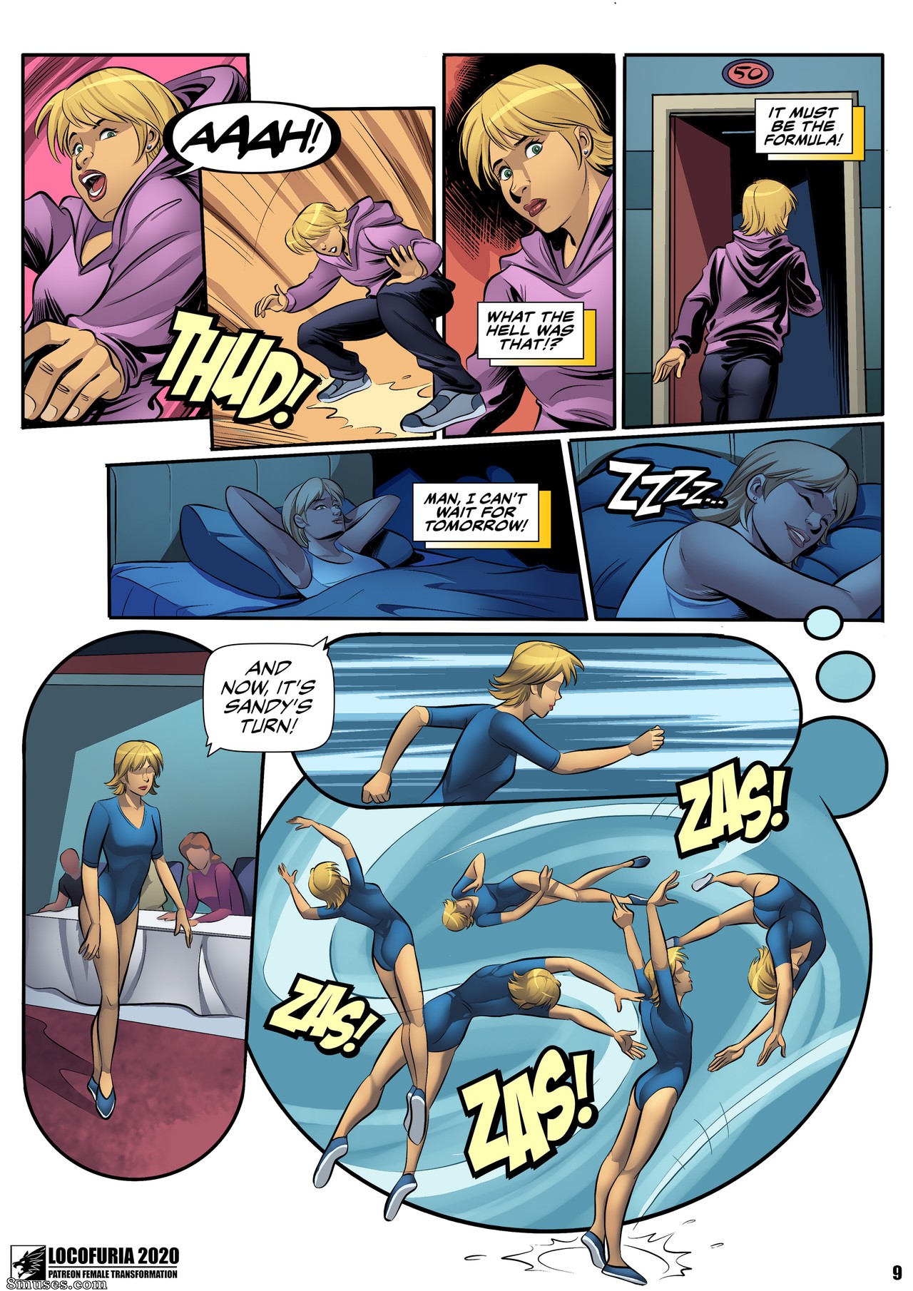Locofuria Comics - Gymcat - Page 12