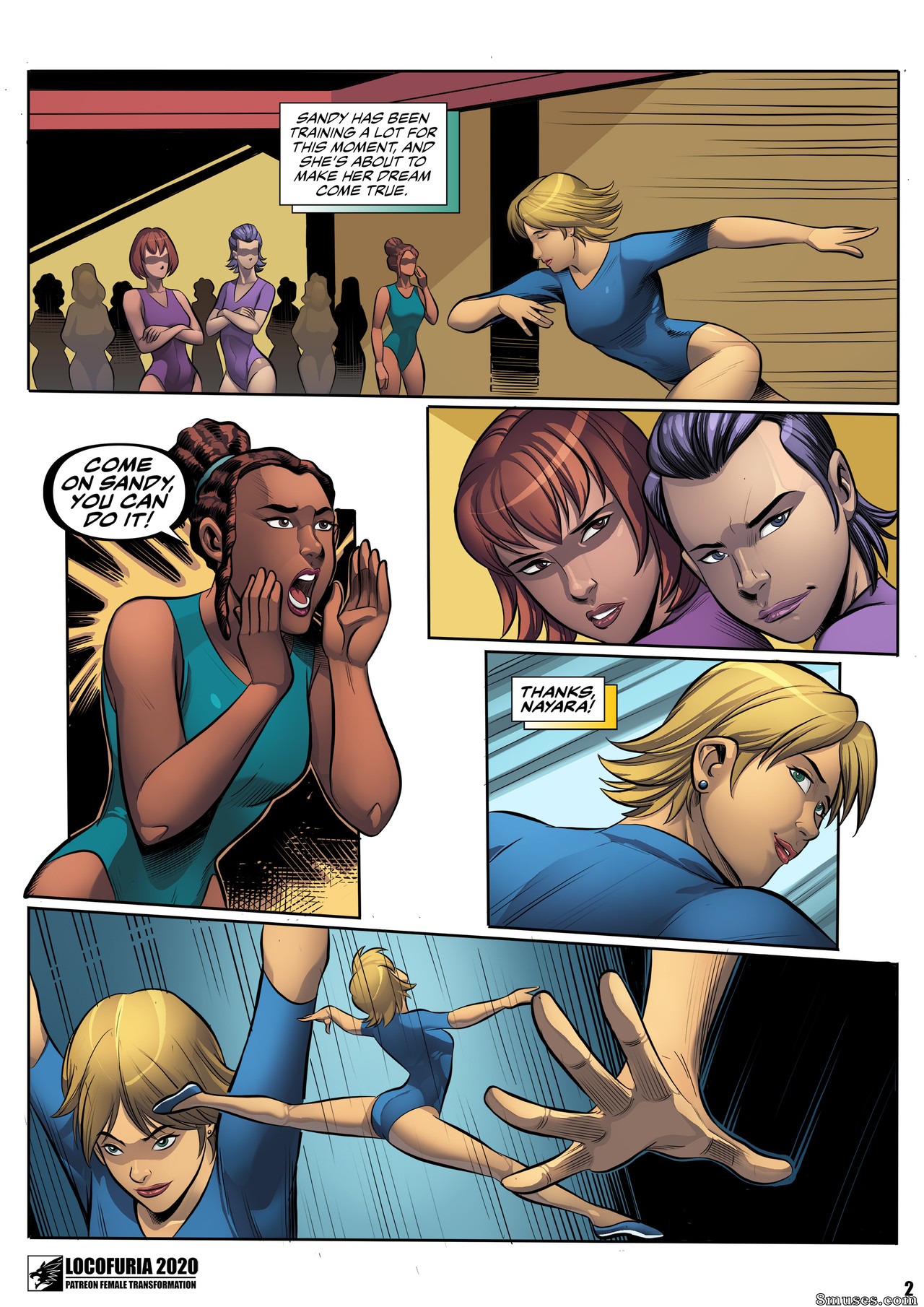 Locofuria Comics - Gatinha da academia - Página 5