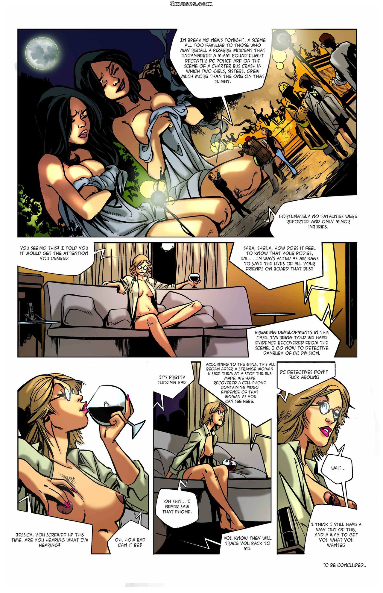 Page 11 | Giantess-Club-Comics/Hazard/Issue-3 | 8muses - Sex Comics