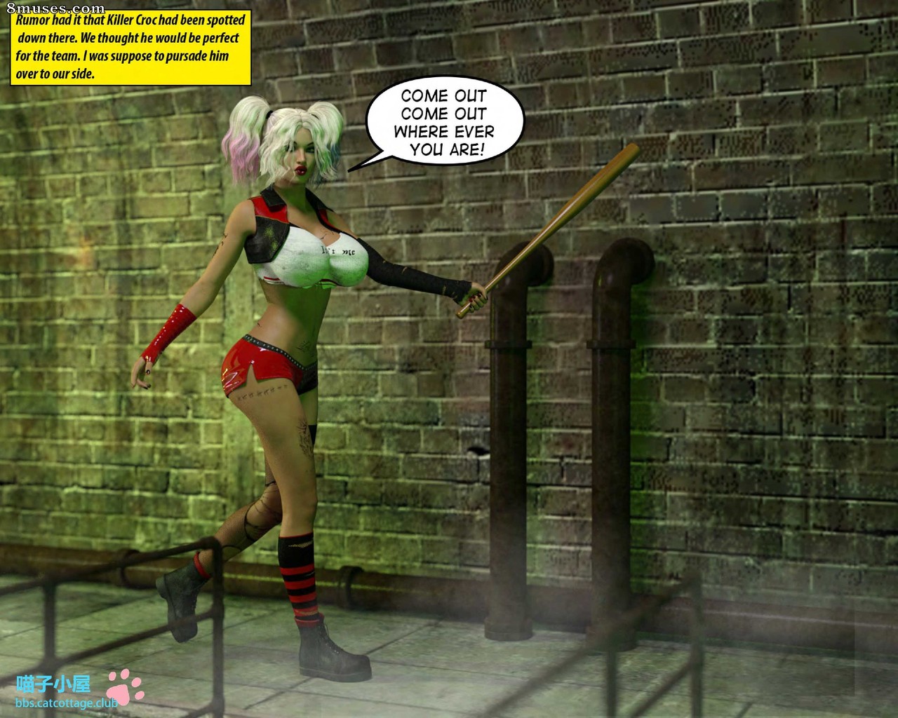 RedRobot3D - Monster Match - Croc in the Sewer - Page 30
