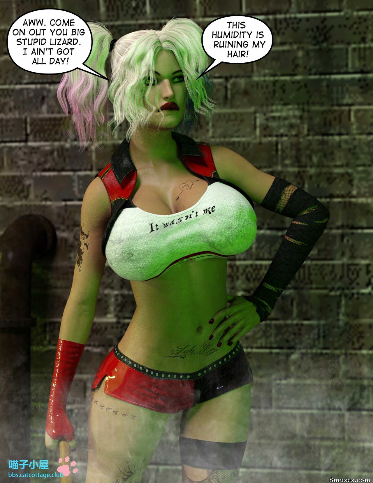 RedRobot3D - Monster Match - Croc in the Sewer - Page 31