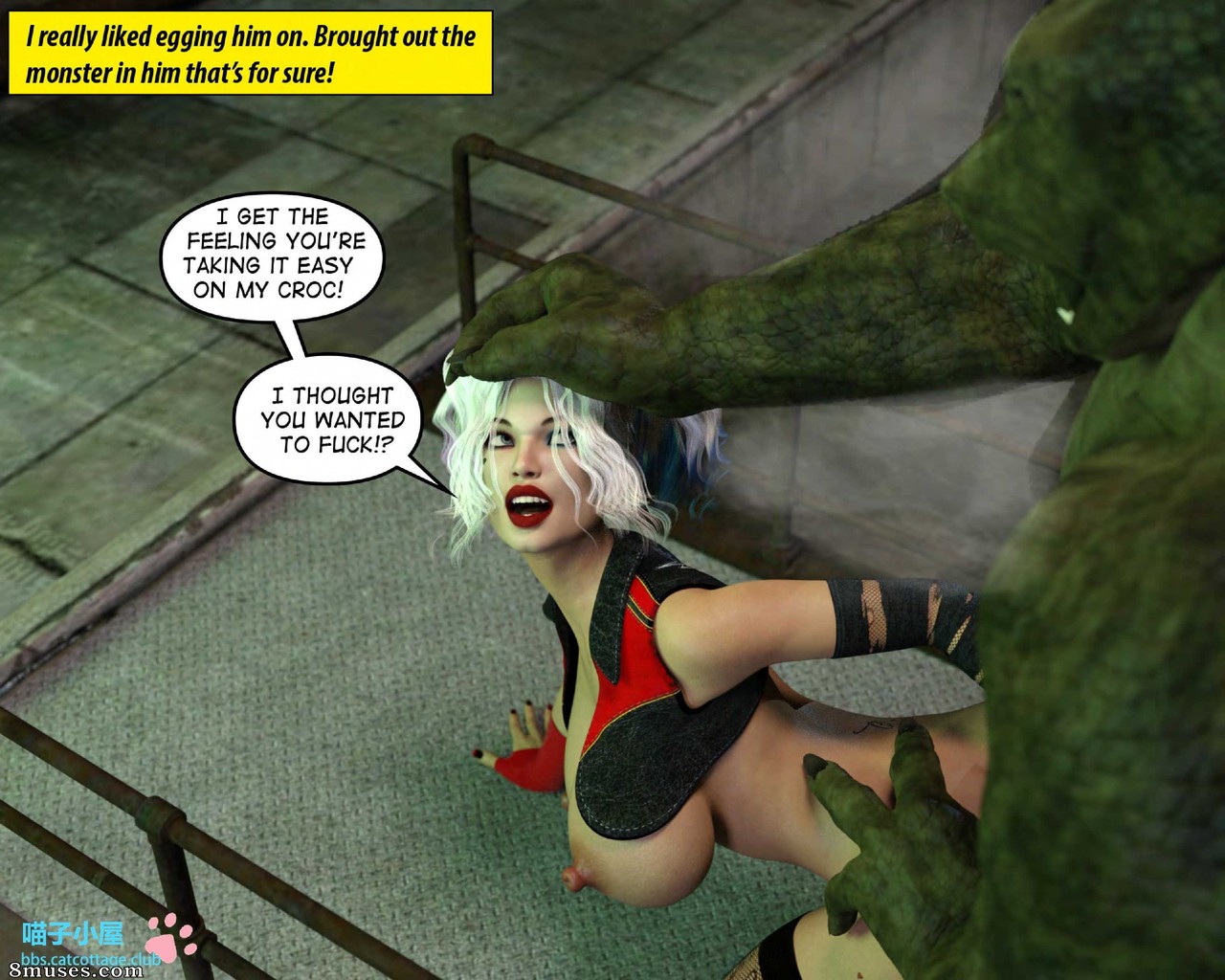 RedRobot3D - Monster Match - Croc in the Sewer - Page 50