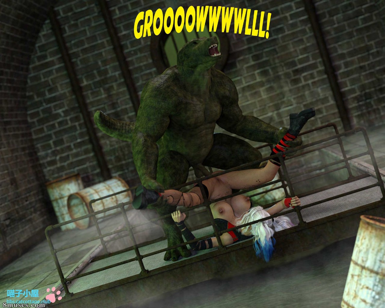 RedRobot3D - Monster Match - Croc in the Sewer - Page 60