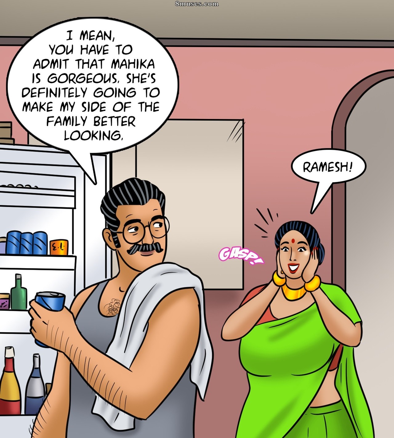 Velamma - Edição 118 - Suhaag Raat - Página 10