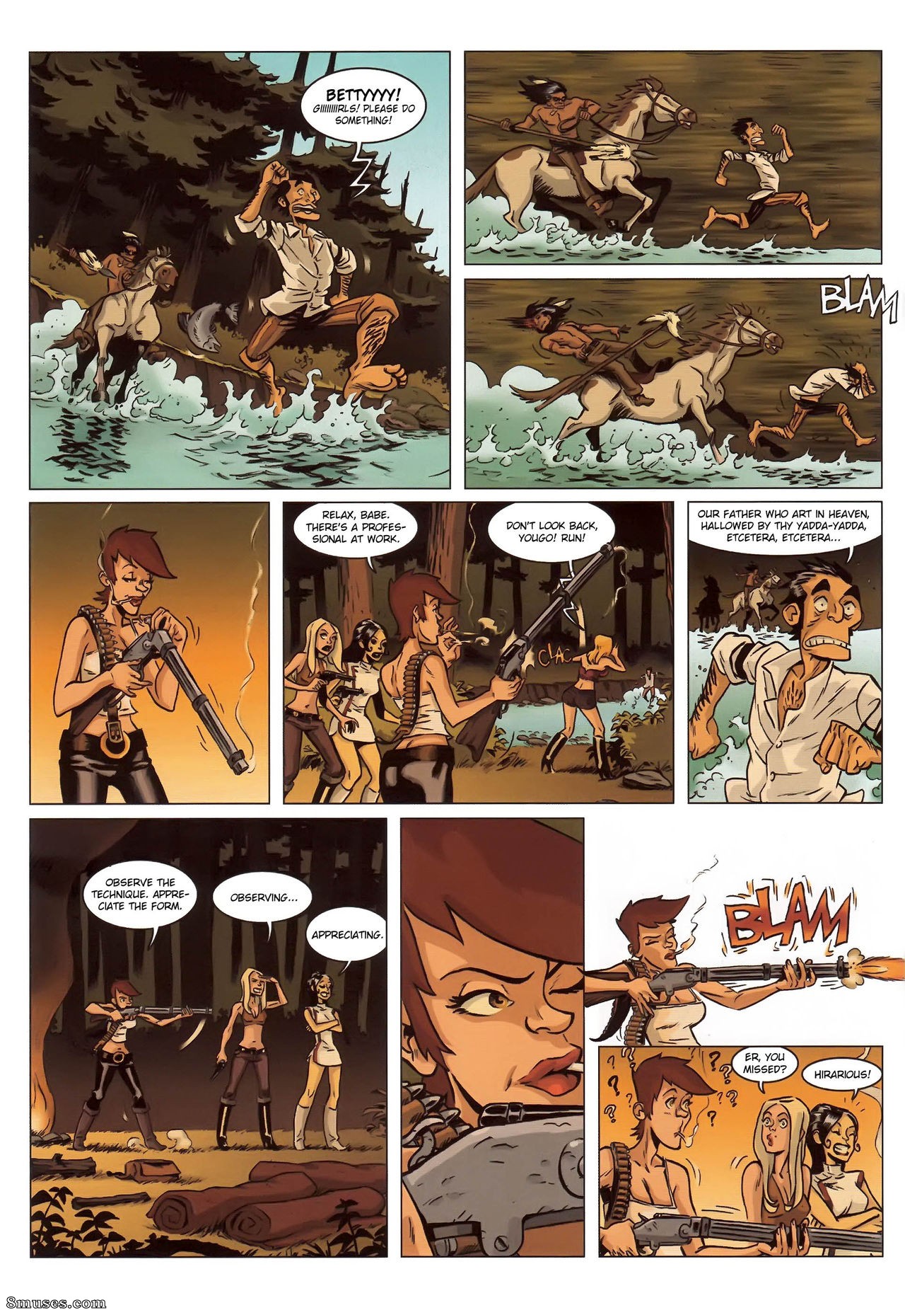Mathieu Reyes - Sexy Gun - The Squaw - Page 14