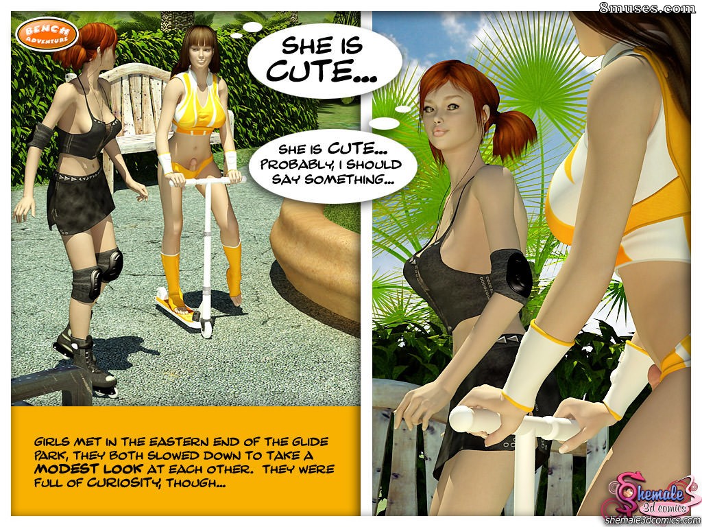 Shemale3DComics.com Collection - Aventura en el banco - Página 4