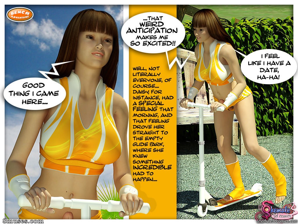Shemale3DComics.com Collection - Aventura en el banco - Página 3