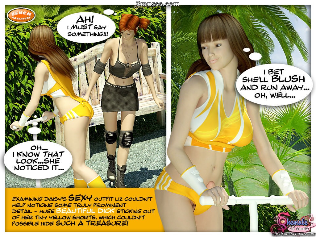 Shemale3DComics.com Collection - Aventura en el banco - Página 5