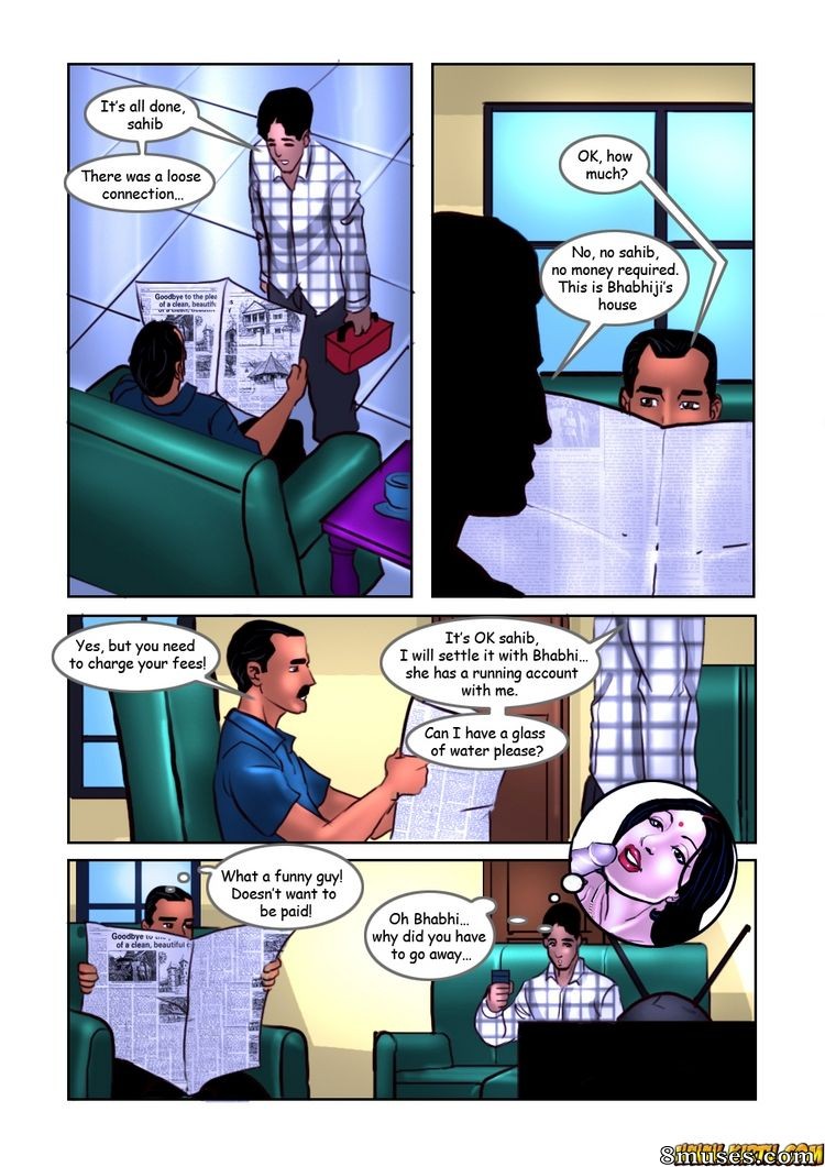 Kirtu.com Comics - Savita Bhabhi - Episode 15  Ashok at Home - Page 6