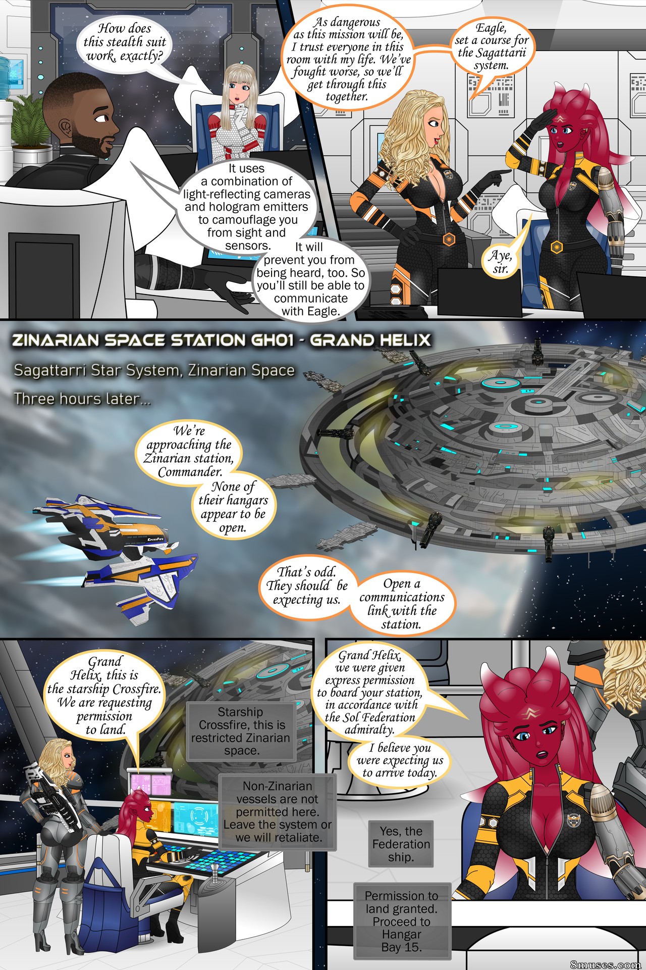 Sapphirefoxx comic