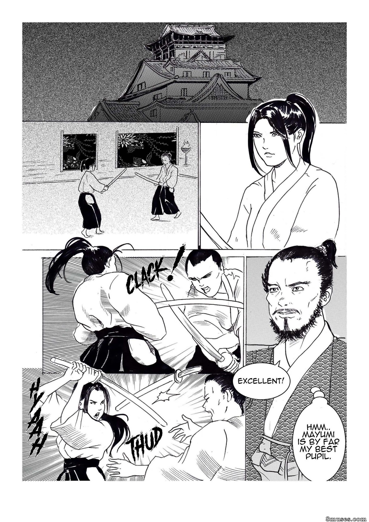 Saori Comics - Quand la pluie de nuit est venue m'appeler - Page 5