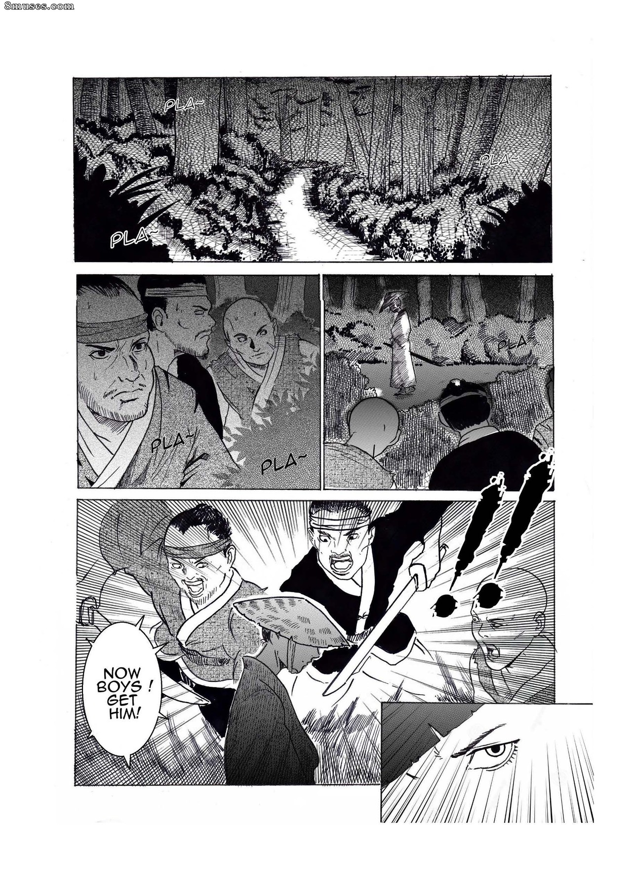 Saori Comics - Quando a chuva noturna veio chamando - Página 3