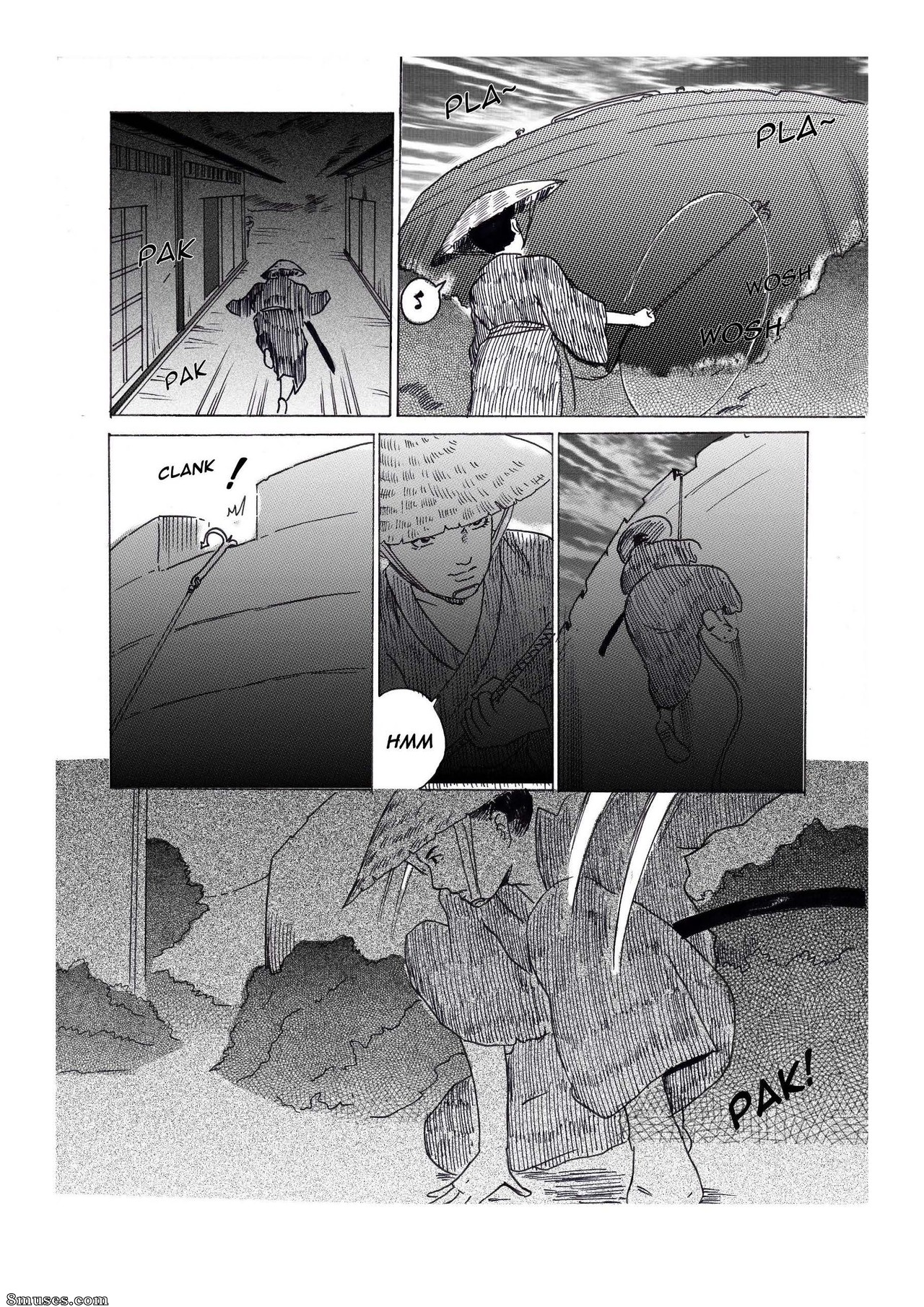 Saori Comics - Quand la pluie de nuit est venue m'appeler - Page 7