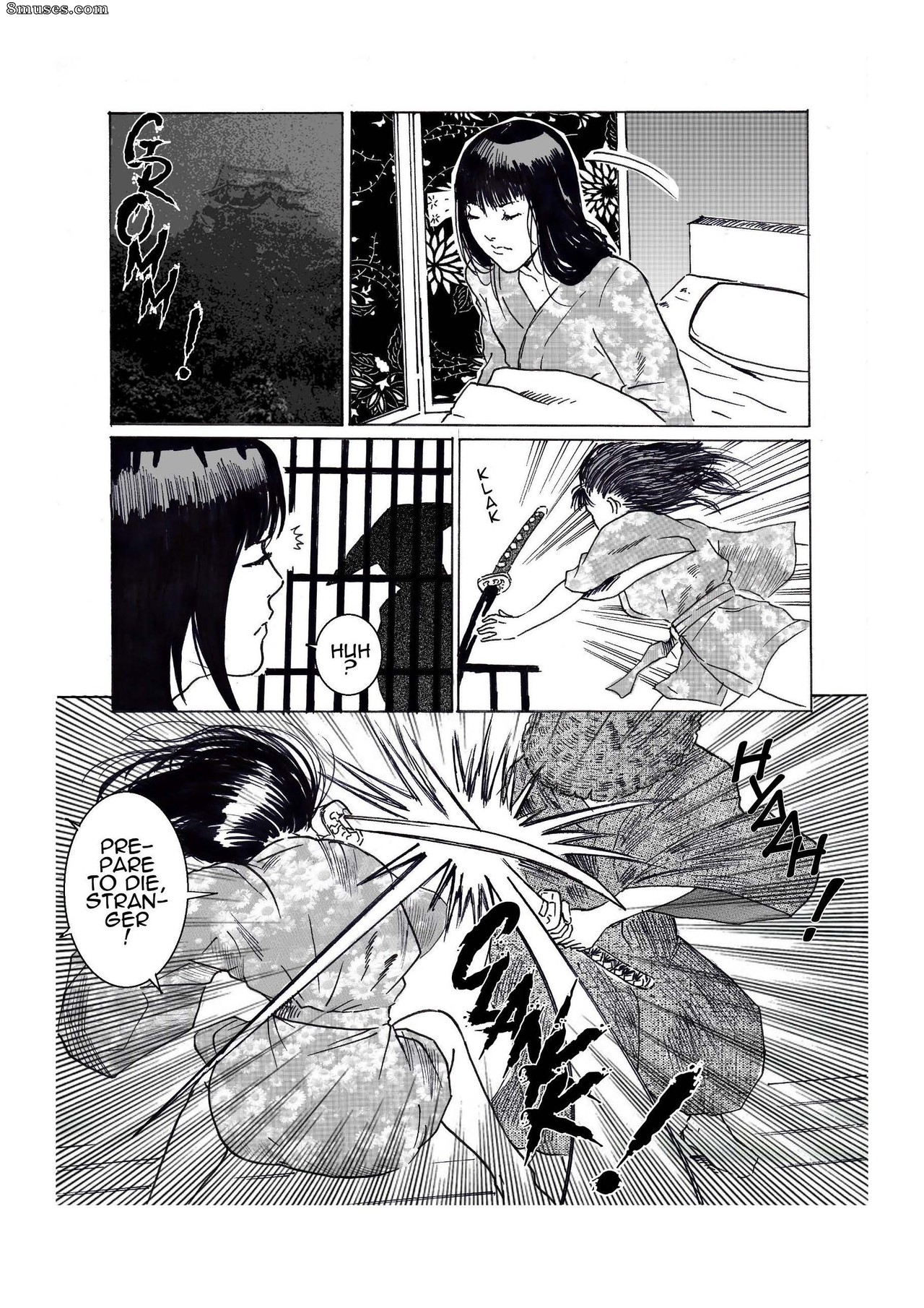 Saori Comics - Quand la pluie de nuit est venue m'appeler - Page 8