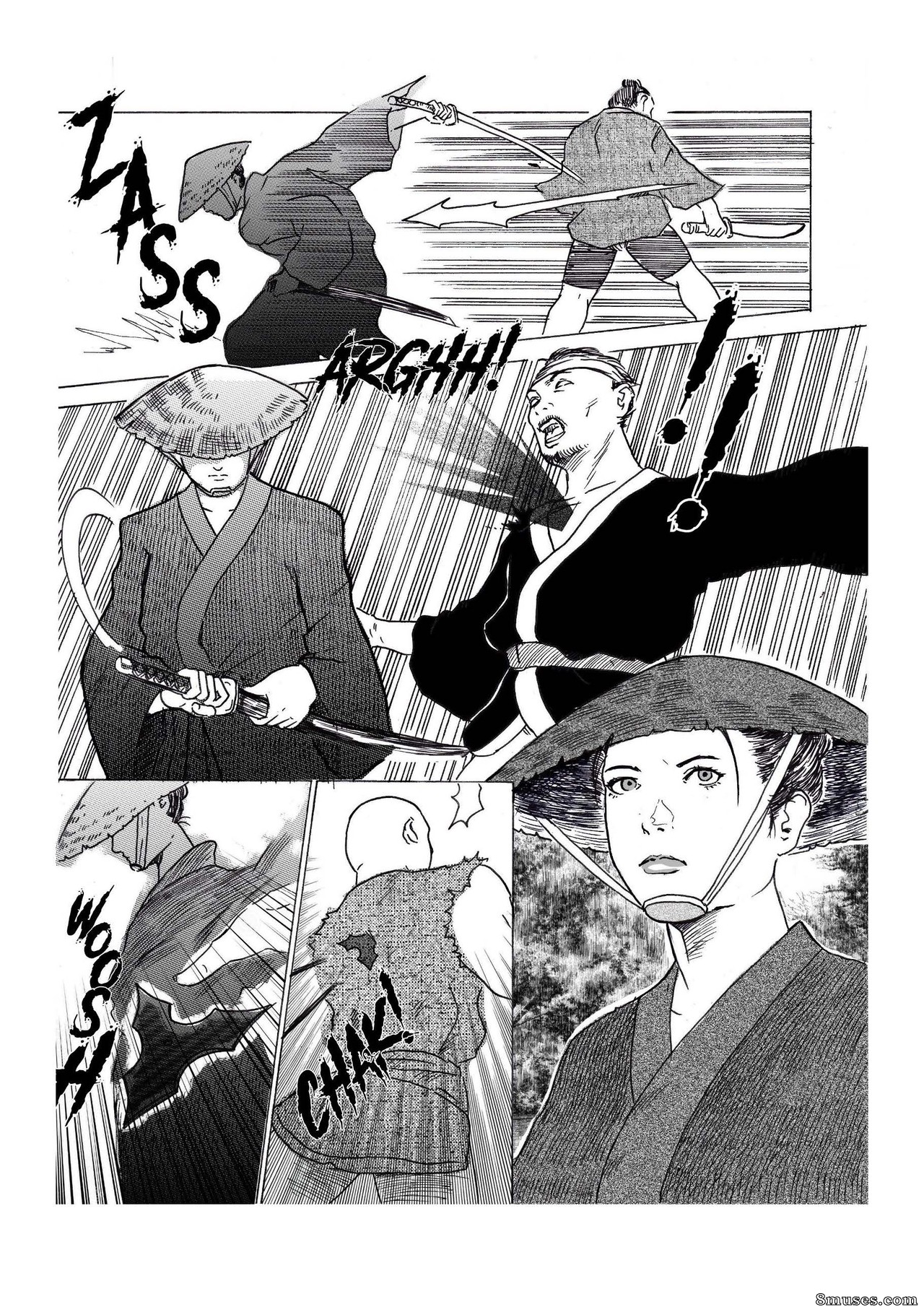 Saori Comics - Quando a chuva noturna veio chamando - Página 4