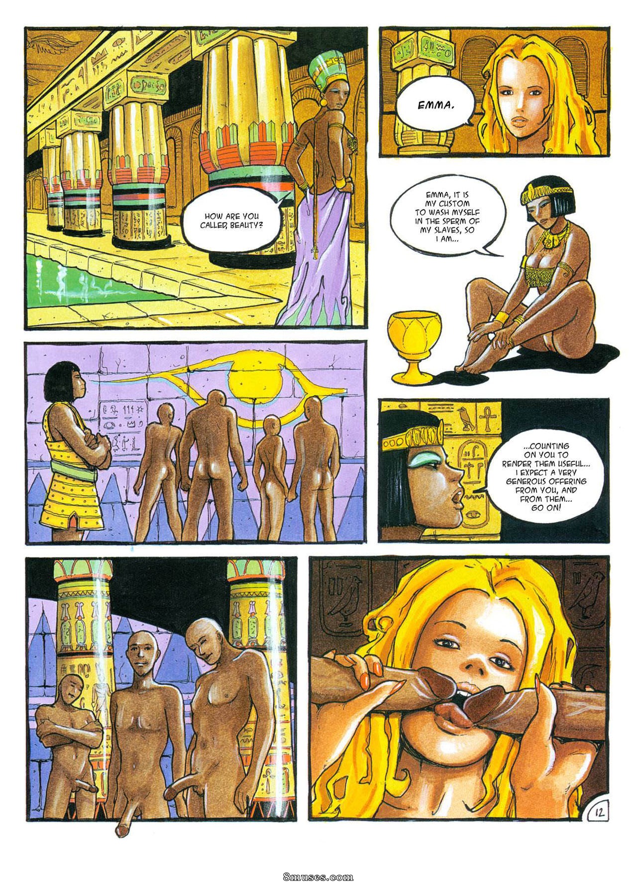 Topaz Comics - एम्मा समय में एड्रिफ्ट - पेज 13