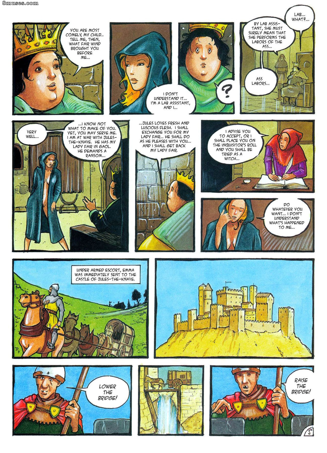 Topaz Comics - एम्मा समय में एड्रिफ्ट - पेज 6