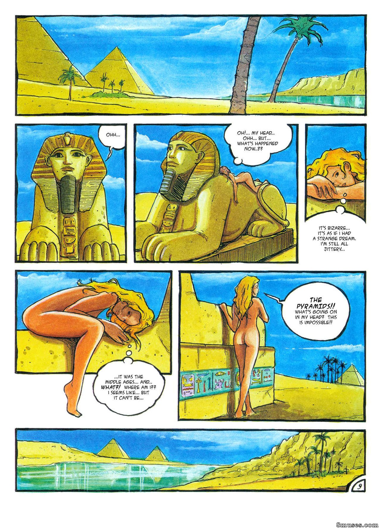 Topaz Comics - Emma a la deriva en el tiempo - Página 10