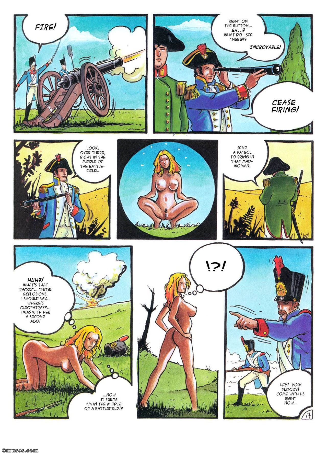 Topaz Comics - एम्मा समय में एड्रिफ्ट - पेज 18