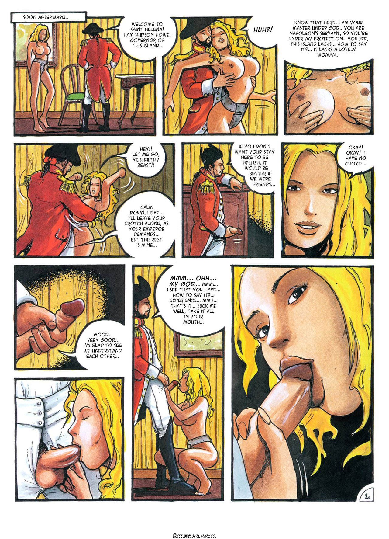 Topaz Comics - Emma à deriva no tempo - Página 21
