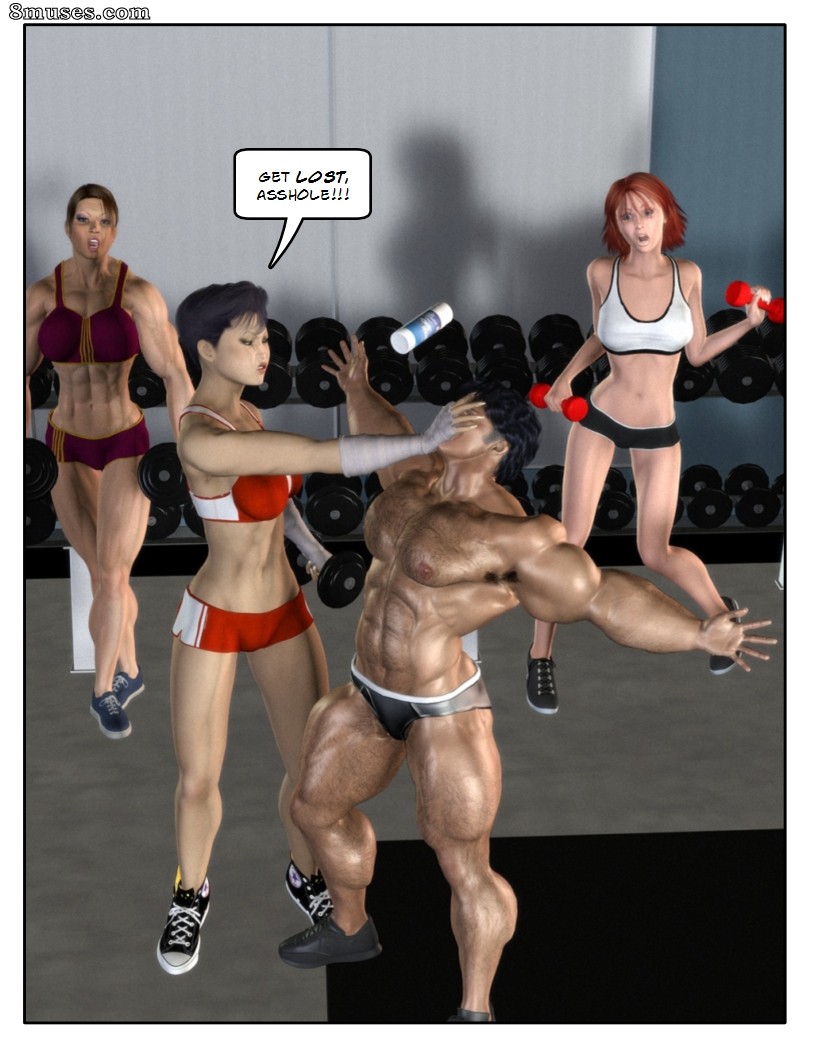 Page 13 | Various-Authors/Strong-and-Stacked/Gym-Girls-FMG | 8muses - Sex  Comics