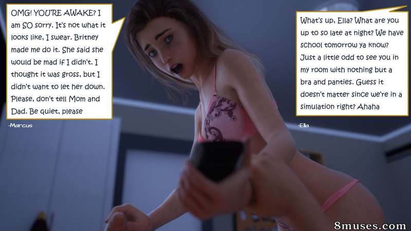 LovelyTGCaptions - Swapped with Sister - Page 40