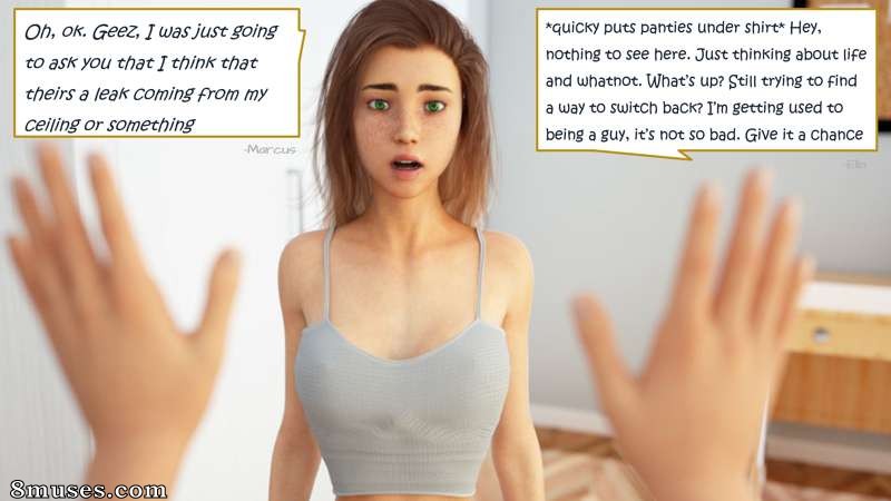 LovelyTGCaptions - Swapped with Sister - Page 26