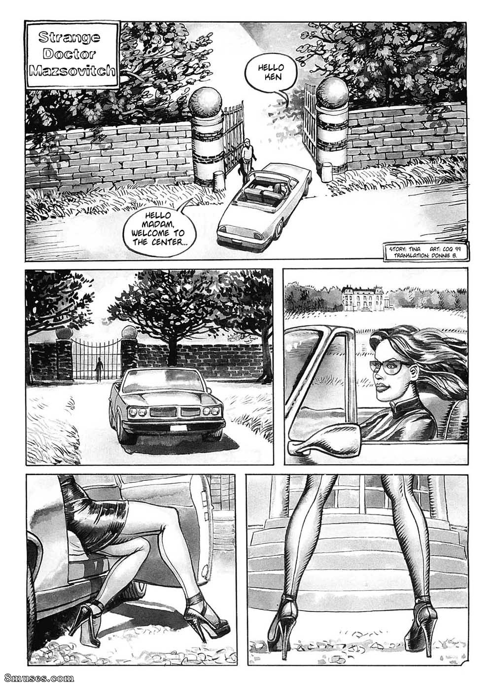 Bruno Coq Comics - Strange Doctor Mazsovitch - Page 1