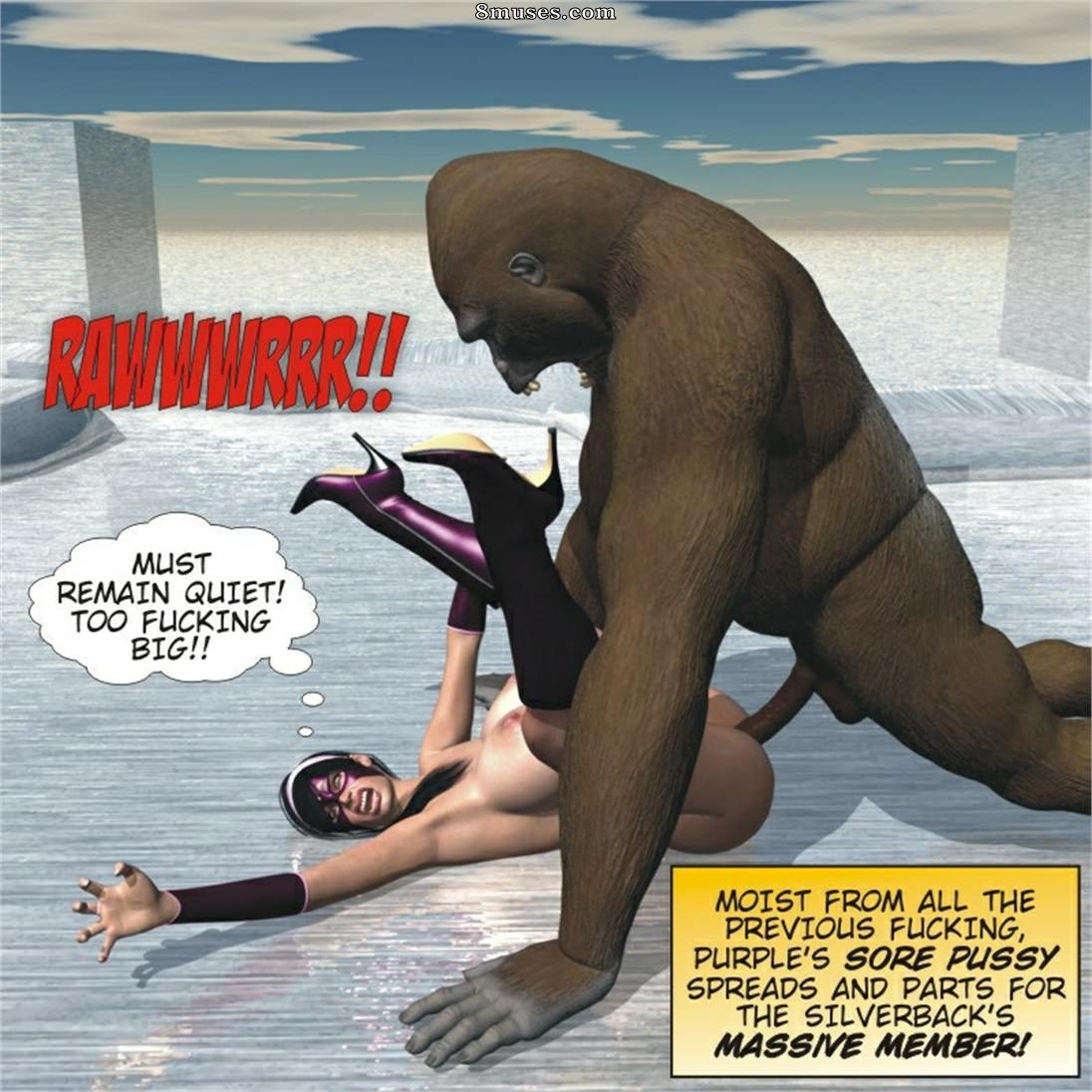 Captured-Heroines Comics - Nova dimensão horrível - Página 57