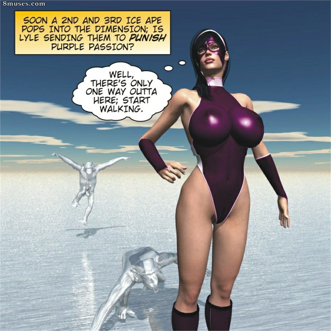 Captured-Heroines Comics - Nova dimensão horrível - Página 6