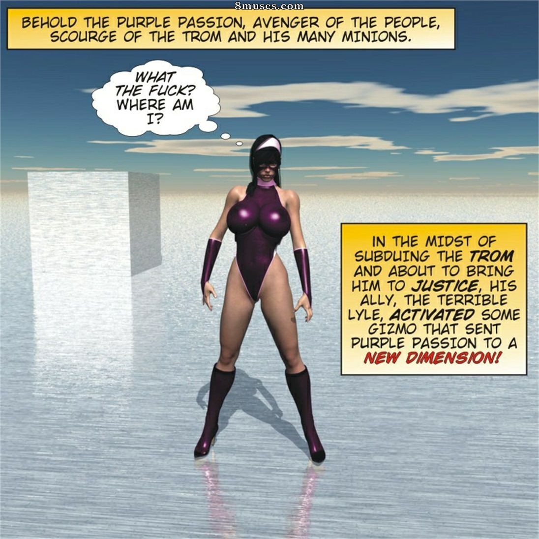 Captured-Heroines Comics - Nova dimensão horrível - Página 2